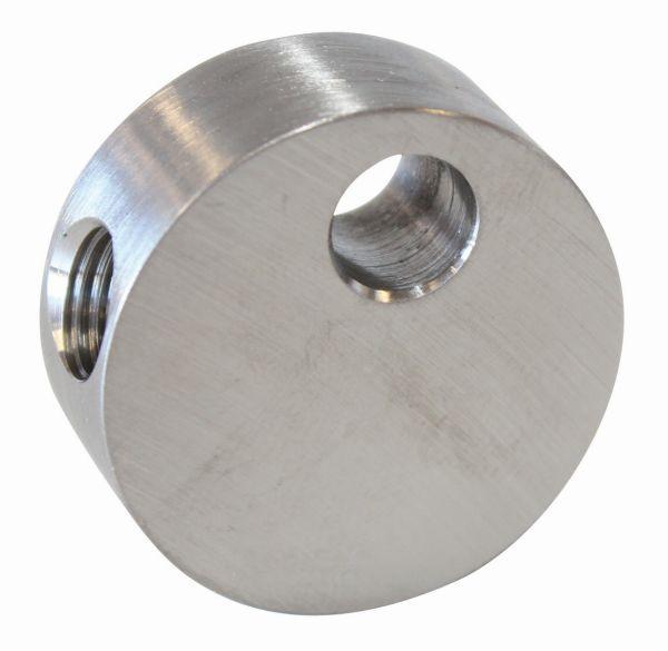 Aeroflow Stainless Steel Female Round T-Block (AF378) AF378
