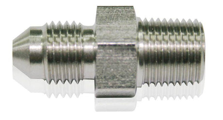 Aeroflow Stainless Steel NPT Male to AN Fitting (AF380-03) AF380-03