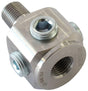 Aeroflow NPT To NPT Block Tee Stainless Steel Adapter (AF388-01) AF388-01