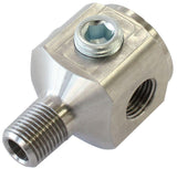 Aeroflow NPT To NPT Block Tee Stainless Steel Adapter (AF388-01)