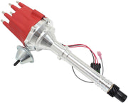 Aeroflow XPRO Chevrolet Ready to Run Distributor, Machined Aluminium Body with Red Cap (AF4010-8360R)