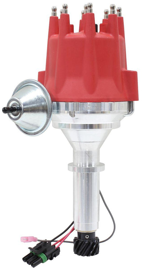 Aeroflow XPRO Holden Ready to Run Distributor, Machined Aluminium Body with Red Cap (AF4010-85891R) AF4010-85891R
