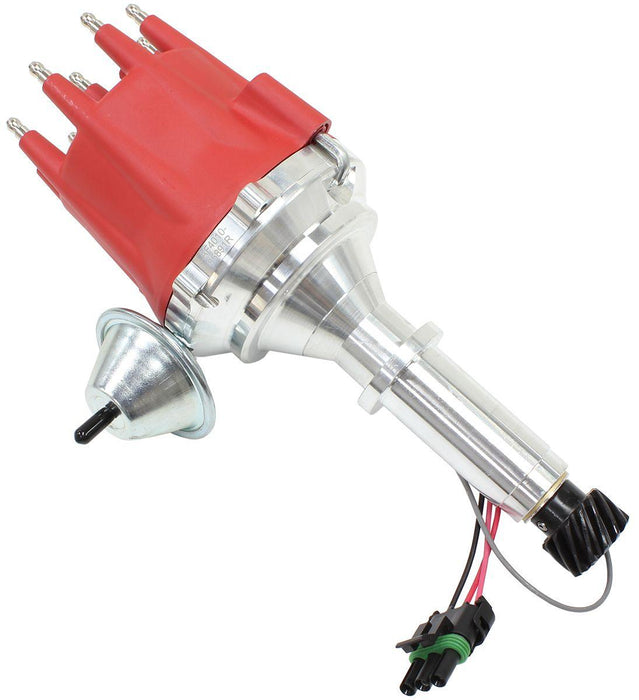 Aeroflow XPRO Holden Ready to Run Distributor, Machined Aluminium Body with Red Cap (AF4010-85891R)