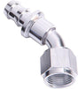 Aeroflow 400 Series Push Lock 45° Hose End -12AN (AF402-12S) AF402-12S