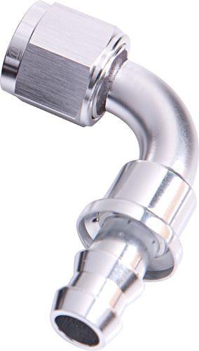 Aeroflow 400 Series Push Lock 90° Hose End -4AN (AF403-04S) AF403-04S