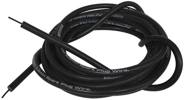 Aeroflow Xpro Black 8.5mm Spiral Core Spark Plug Wire (AF4030-0100) AF4030-0100