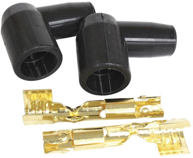 Aeroflow Xpro Silicone 90° Socket Style Distributor/Coil Boots & Terminals (AF4030-3321) AF4030-3321