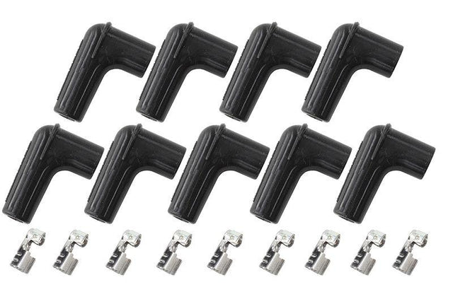 Aeroflow Xpro Silicone 90° Spark Plug Boots & 90° Terminals (AF4030-8850) AF4030-8850