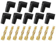 Aeroflow Xpro Silicone 90° Socket Style Distributor/Coil Boots & Terminals (AF4030-8851) AF4030-8851