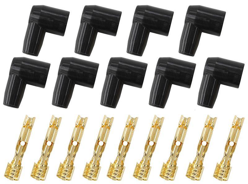 Aeroflow Xpro Silicone 90° Socket Style Distributor/Coil Boots & Terminals (AF4030-8851) AF4030-8851