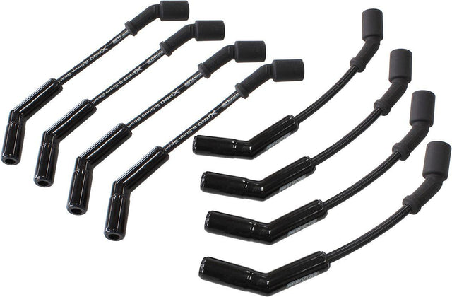 Aeroflow XPRO LS 12" Ignition Lead Set with Ceramic 135 Degree Boots (AF4038-32823C) AF4038-32823C