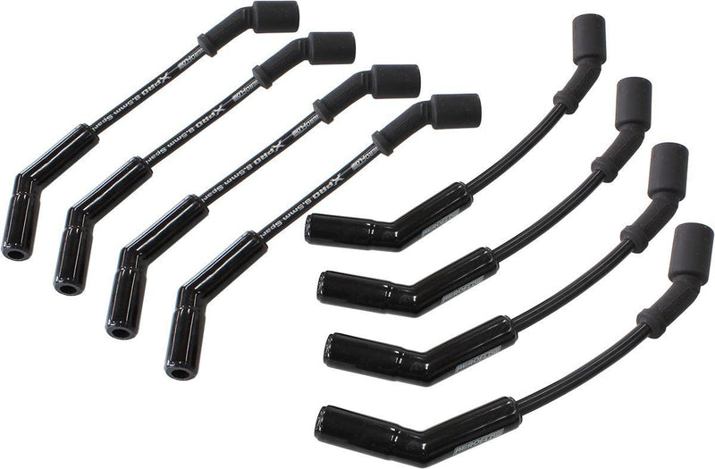 Aeroflow XPRO LS 12" Ignition Lead Set with Ceramic 135 Degree Boots (AF4038-32823C) AF4038-32823C