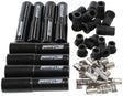 Aeroflow Xpro Ceramic Straight Boot & Terminal Kit, 8 Pack (AF4038-3301C-8) AF4038-3301C-8