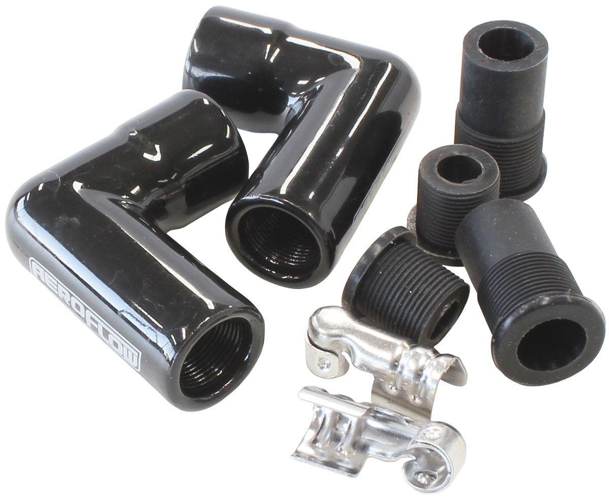 Aeroflow Xpro Ceramic 90° Boot & Terminal Kit, 2 Pack (AF4038-3311C-2) AF4038-3311C-2