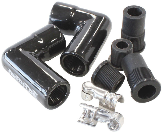Aeroflow Xpro Ceramic 90° Boot & Terminal Kit, 2 Pack (AF4038-3311C-2) AF4038-3311C-2