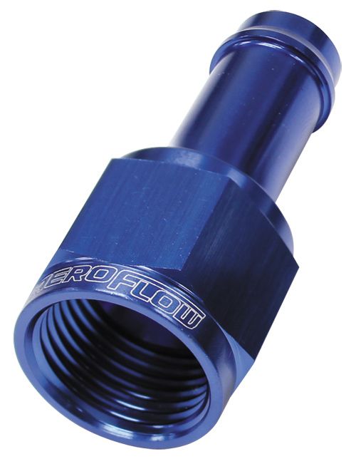Aeroflow Straight Hose Barb 3/16" to -4AN Female (AF411-04)