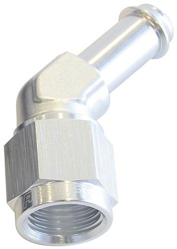 Aeroflow 45° Hose Barb 5/16" to -6AN (AF412-06-05S) AF412-06-05S