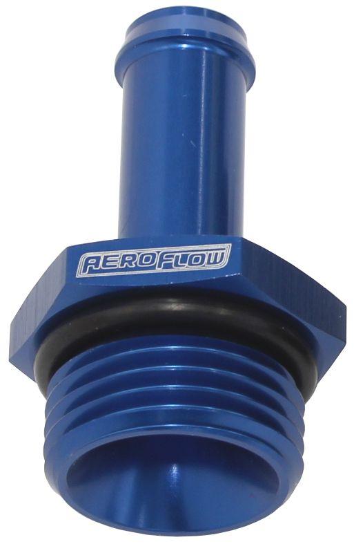 Aeroflow Straight Hose Barb 1/4" to -6 ORB (AF414-06-04) AF414-06-04