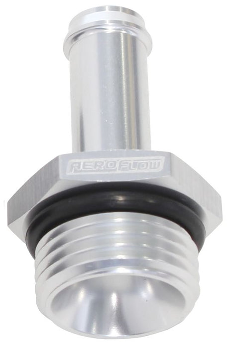 Aeroflow Straight Hose Barb 1/4" to -6 ORB (AF414-06-04S)