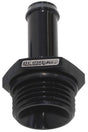 Aeroflow Straight Hose Barb 3/8" to -8 ORB (AF414-08-06BLK)