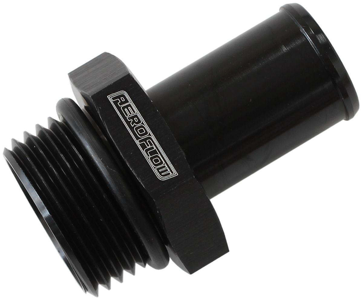 Aeroflow -12 ORB to 5/8" Barb Fitting (AF414-12-10BLK) AF414-12-10BLK