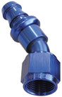 Aeroflow 400 Series Push Lock 30° Hose End -6AN (AF417-06) AF417-06