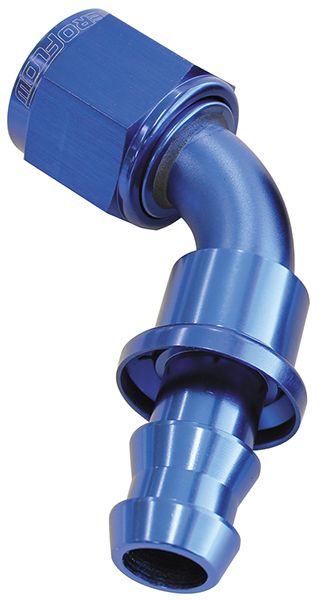 Aeroflow 400 Series Push Lock 60° Hose End -4AN (AF418-04)