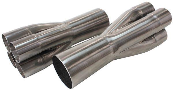 Aeroflow Stainless Steel 4 into 1 Merge Collectors (AF4187-350)