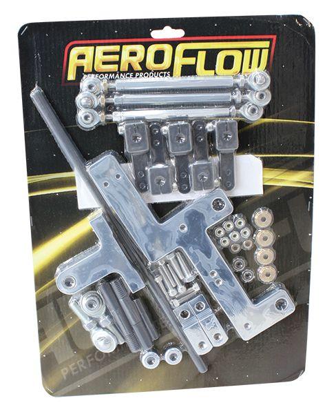 Aeroflow 4150 Series Dual Carburettor Blower Linkage Kit (AF42-1070)