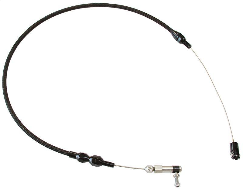 Aeroflow Stainless Steel Throttle Cable - Black (AF42-1100BLK)