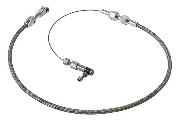 Aeroflow THROTTLE CABLE Stainless Steel Throttle Cable - 60" Length (AF42-1103) AF42-1103
