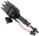 Aeroflow XPRO Ford Cleveland Ready to Run Distributor, Black Anodised Body with Black Cap (AF4210-8350BLK)