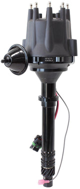 Aeroflow XPRO Chevrolet Ready to Run Distributor, Black Anodised Body with Black Cap (AF4210-8360BLK) AF4210-8360BLK