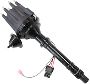 Aeroflow XPRO Chevrolet Ready to Run Distributor, Black Anodised Body with Black Cap (AF4210-8360BLK)