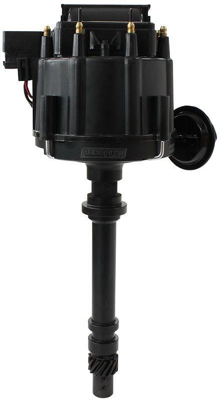 Aeroflow XPRO Chevrolet HEI Distributor with Coil in Cap, Black Anodised Body with Black Cap (AF4210-8362BLK) AF4210-8362BLK