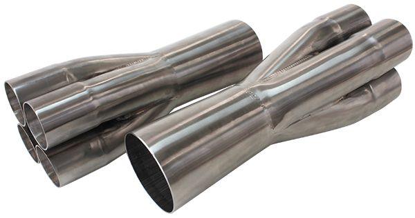 Aeroflow Stainless Steel 4 into 1 Merge Collectors (AF4212-400) AF4212-400