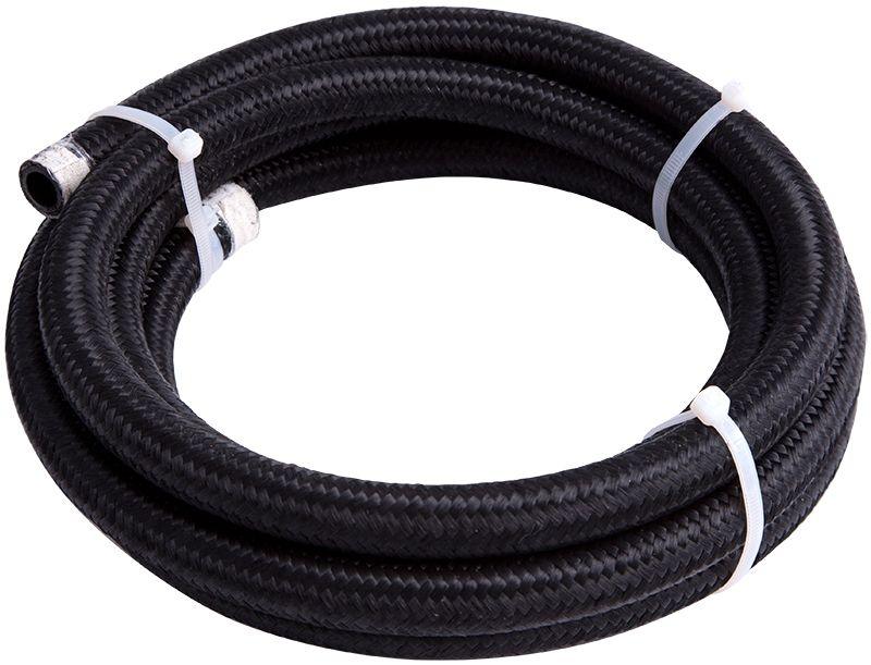 Aeroflow 450 Series Black Braided Light Weight Hose -4AN (AF450-04-15M)