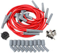 Aeroflow Xpro Universal 8.5mm V8 Ignition Lead Set with 180° Spark Plug Boots - Red (AF4530-32079) AF4530-32079