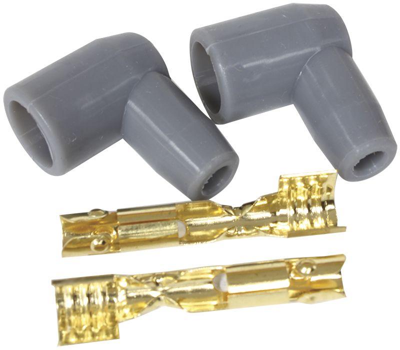 Aeroflow Xpro Silicone 90° Socket Style Distributor/Coil Boots & Terminals (AF4530-3321) AF4530-3321