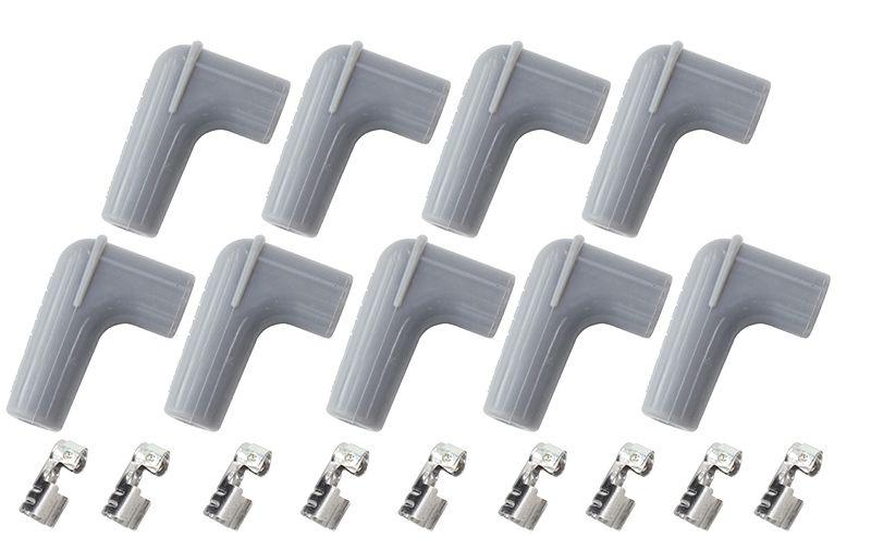Aeroflow Xpro Silicone 90° Spark Plug Boots & 90° Terminals (AF4530-8850) AF4530-8850