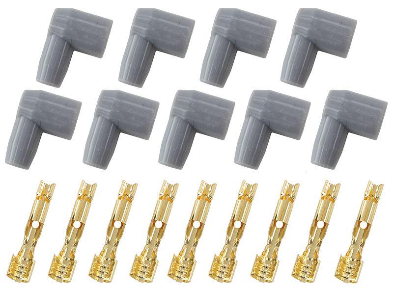 Aeroflow Xpro Silicone 90° Socket Style Distributor/Coil Boots & Terminals (AF4530-8851) AF4530-8851