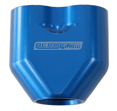 Aeroflow Billet 3 Port ORB U-Block (AF455-10-08) AF455-10-08