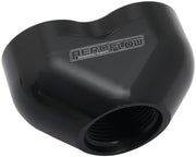 Aeroflow Billet 3 Port ORB U-Block (AF455-16-12BLK)