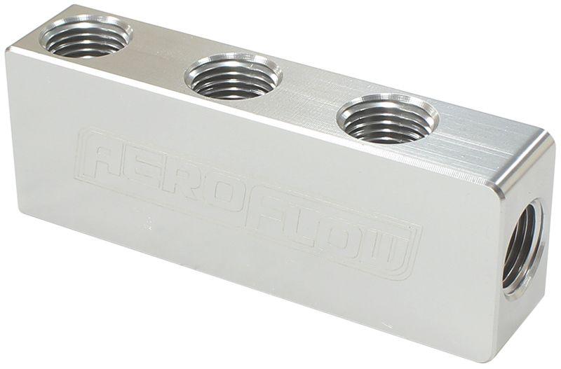 Aeroflow Compact Distribution Block (AF456-01-06S) AF456-01-06S