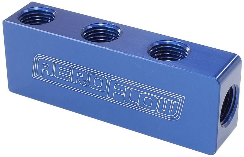 Aeroflow Compact Distribution Block (AF456-01-06) AF456-01-06