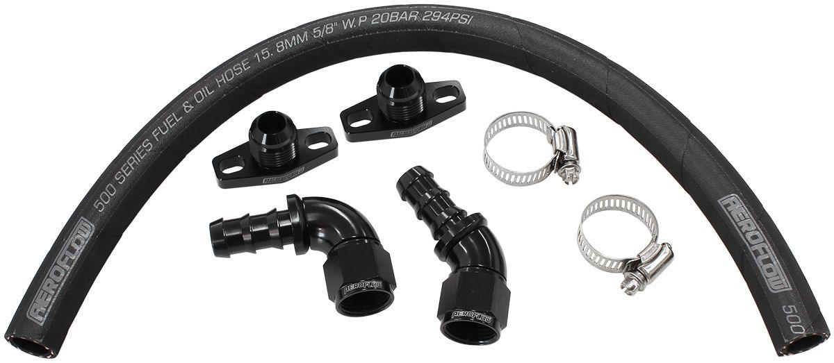 Aeroflow Turbo Oil Drain Kit (AF463-20)