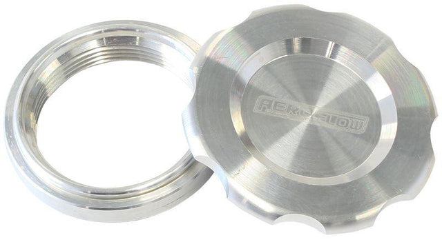 Aeroflow Low Profile Billet Aluminium Filler Cap & Bung (AF465-40) AF465-40