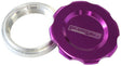 Aeroflow Low Profile Billet Aluminium Filler Cap & Bung (AF465-40PUR) AF465-40PUR