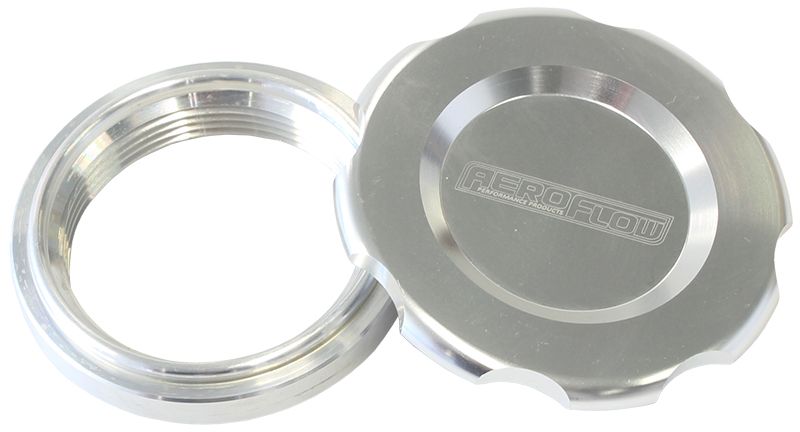 Aeroflow Low Profile Billet Aluminium Filler Cap & Bung (AF465-48S)
