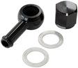 Aeroflow 90° Fuel Pump Banjo Kit - Black (AF49-1020BLK) AF49-1020BLK